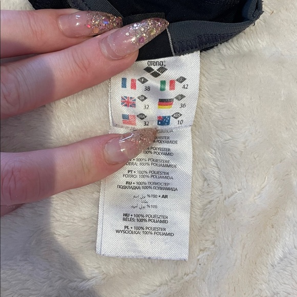 Arena Black and Blue Swimsuit - Picture 5 of 8